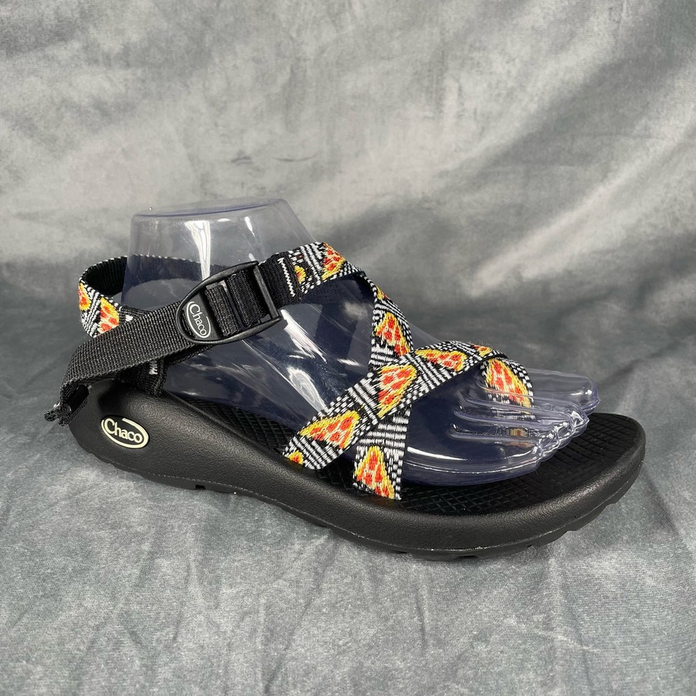 Chaco Women's Sandals - Black with Multicolor Straps